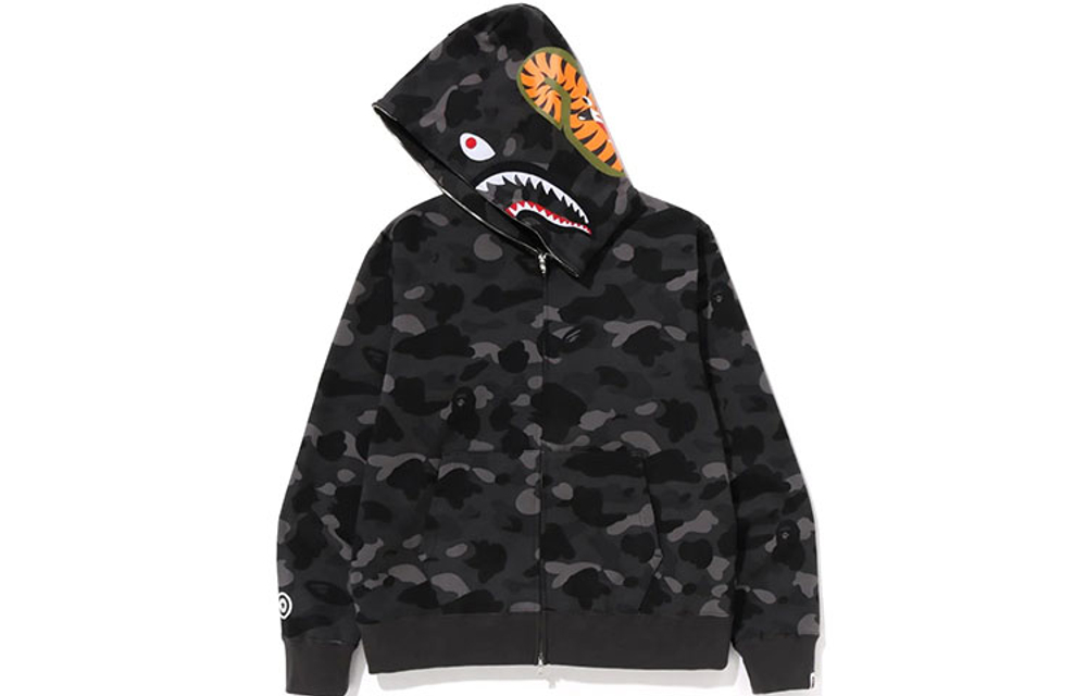 A Bathing Ape Color Camo Shark Full Zip Худи Ss23