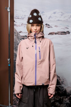 Женская куртка Nothomme Monterest Deserted Mountain Rain "Monet Pink"