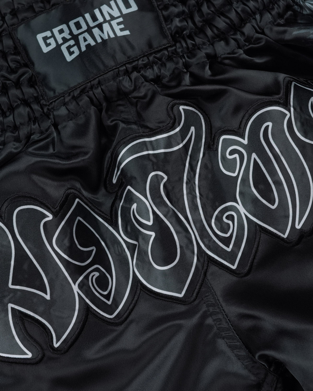 Шорты Ground Game MUAY THAI SAMURAI SHADOW