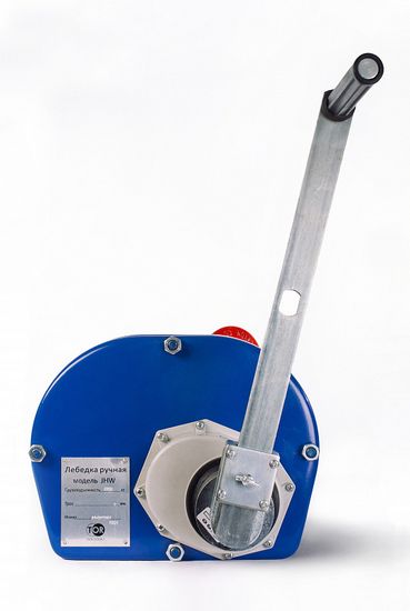 Лебедка ручная TOR ЛТ-2 (JHW) г/п 2,0 т, длина троса 40 м