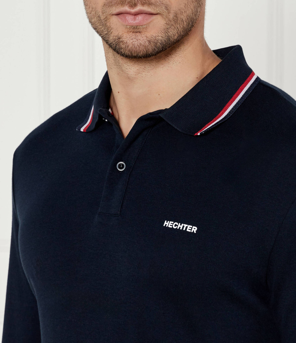 Поло Hechter Paris - темно-синий(74005-142913)
