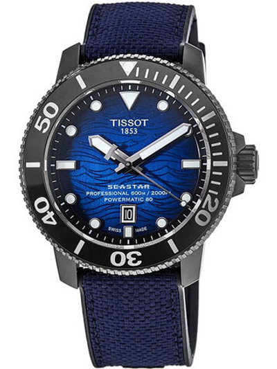 Швейцарские механические наручные часы Tissot T-Sport Seastar T120.607.37.041.00