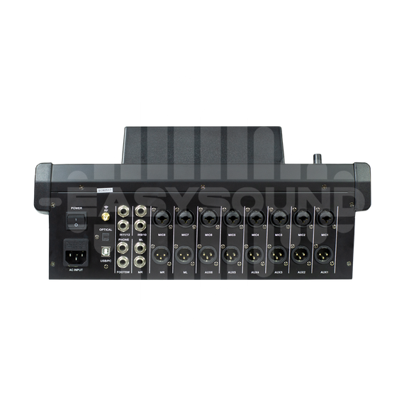 Easysound Digital Mixer 12 - цифровой микшерный пульт, 8 входных канала, 2 stereo