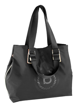 Фото сумка-тоут женская BUGATTI Lido чёрная полиэстер с гарантией