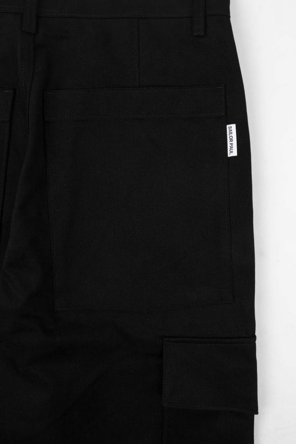 Брюки Twill Cargo Черные - фото 4