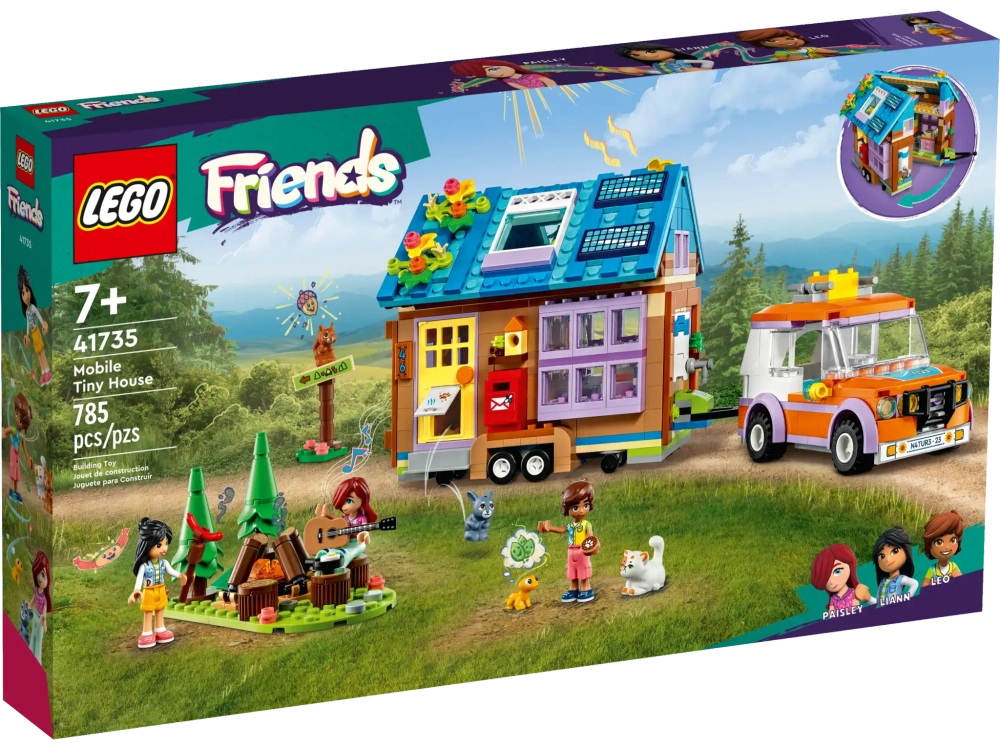 Конструктор LEGO Friends 41735 Маленький передвижной домик