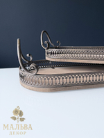 Набор из 2-х декоративных подносов "Гранд" CAMPO Home & Garden