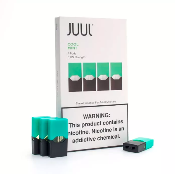 Купить Картридж Juul Labs - Cool Mint 5% (4шт) analog