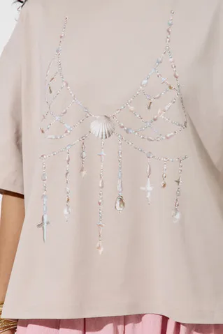 Футболка с принтом 