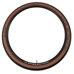 Покрышка для велосипеда 28" Blackone Saturn Ring 700 x 42c (44-622 ) черная с коричневой боковиной, металлический корд