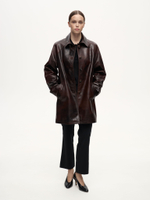 Кожаное пальто Маргарет