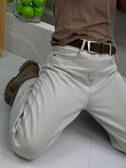 Брюки джинсовые женские арт.: 220 бежевый