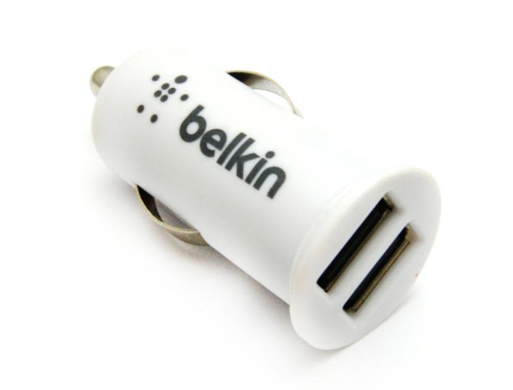 Автомобильный адаптер питания Belkin 2A (белый)