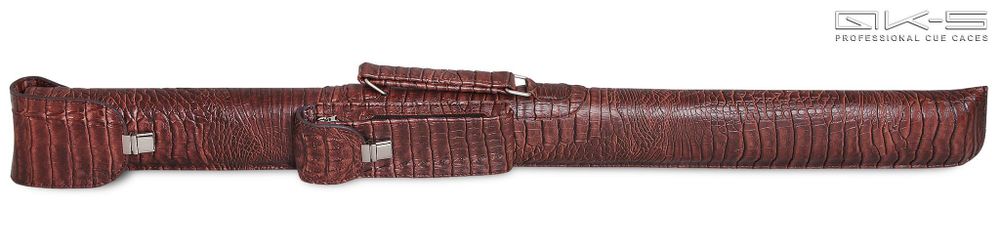 Тубус QK-S Tomahawk 1x1 коричневый аллигатор