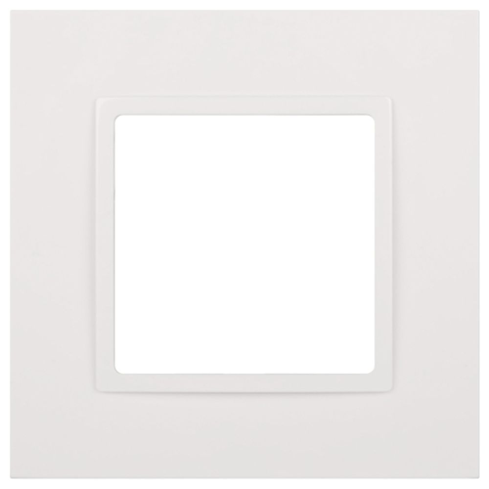 Рамка для розеток и выключателей ЭРА Elegance 14-5011-01 Classic, на 1 пост, белый