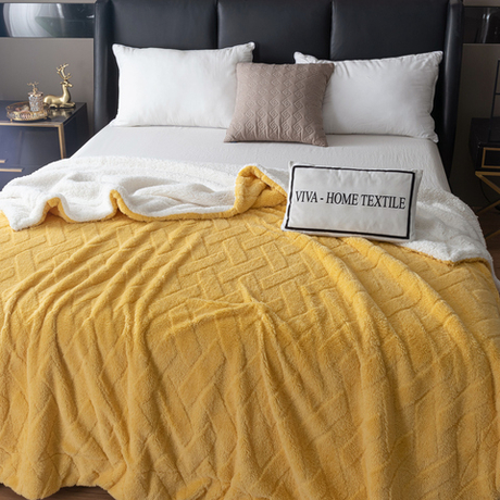 Плед Fluffy бамбуковая микрофибра FL007