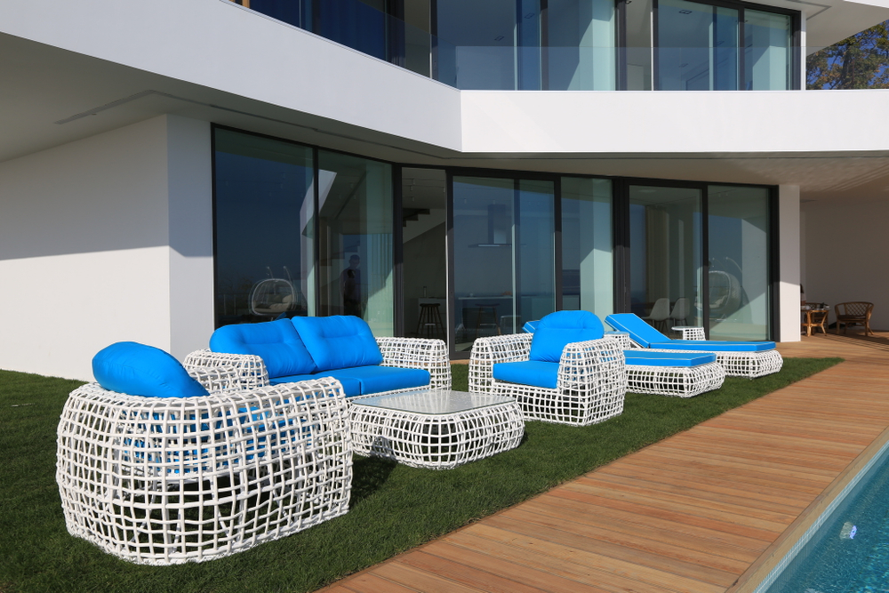 Стол журнальный квадратный, коллекция Санторини