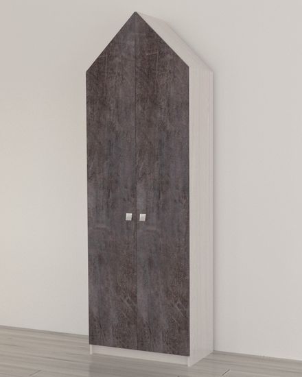 анкор белый / камень темный