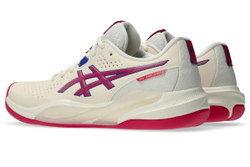 Женские Кроссовки теннисные Asics Gel-Challenger 15 Indoor - кремовый/ярко-розовый