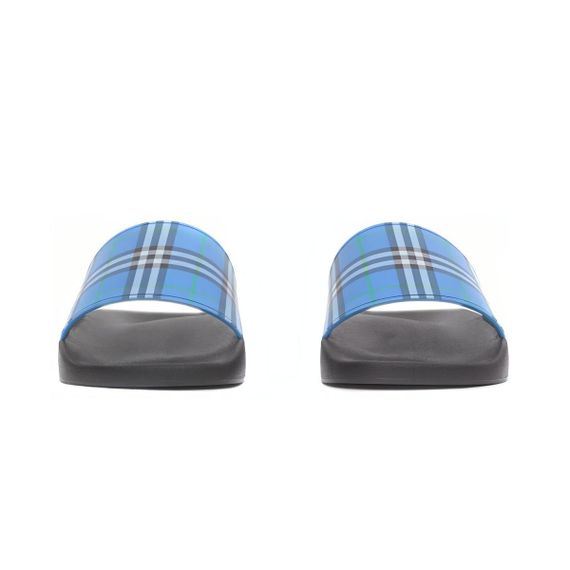 Burberry Open Toe Flip Flop 'Deep Sky Blue'