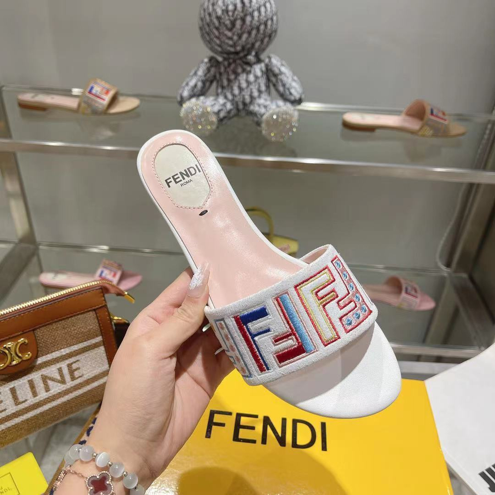 Fendi Signature Slides