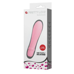 Мини вибратор "Solomon" 12,3 x 2,9 см. светло-розовый