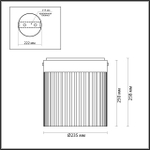 5047/20LC ODL Светильник LED 20Вт 4000К 220В IP20 L-VISION