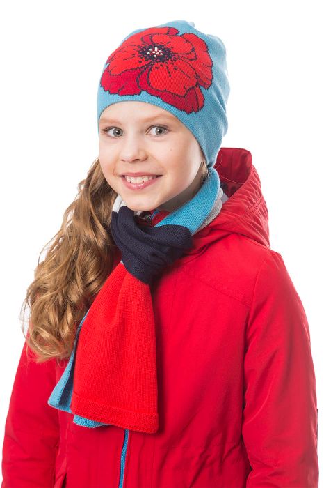 Комплект (шапка и шарф) детский