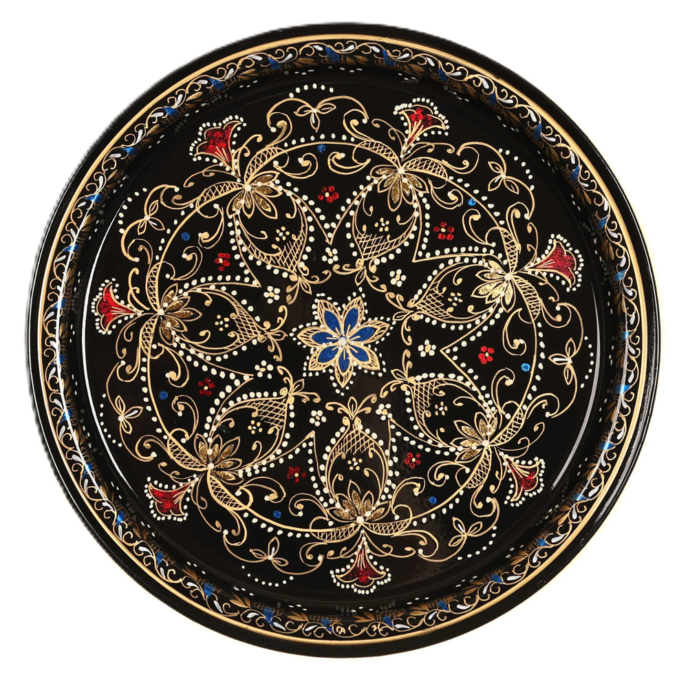 若斯托沃彩绘托盘 A5D27112597