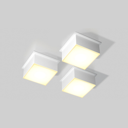 Встраиваемый светодиодный светильник Грильято Домино ALTOLIGHT - 3шт. комплект для ячейки 75x75