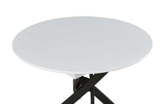 Стол обеденный Seville круглый раскладной 100-129