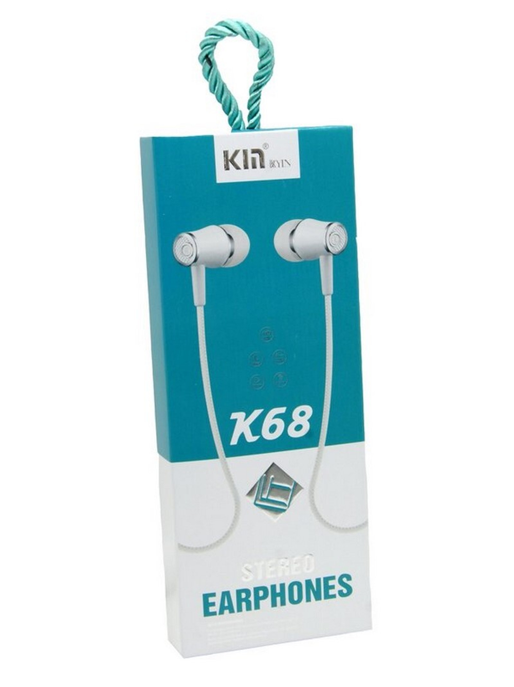 Наушники с микрофоном KIN K68 (черный)