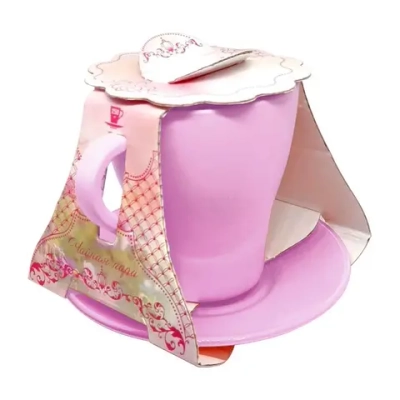 Чайная пара арт.2649-Н7 Апрель(Фиолетовый)