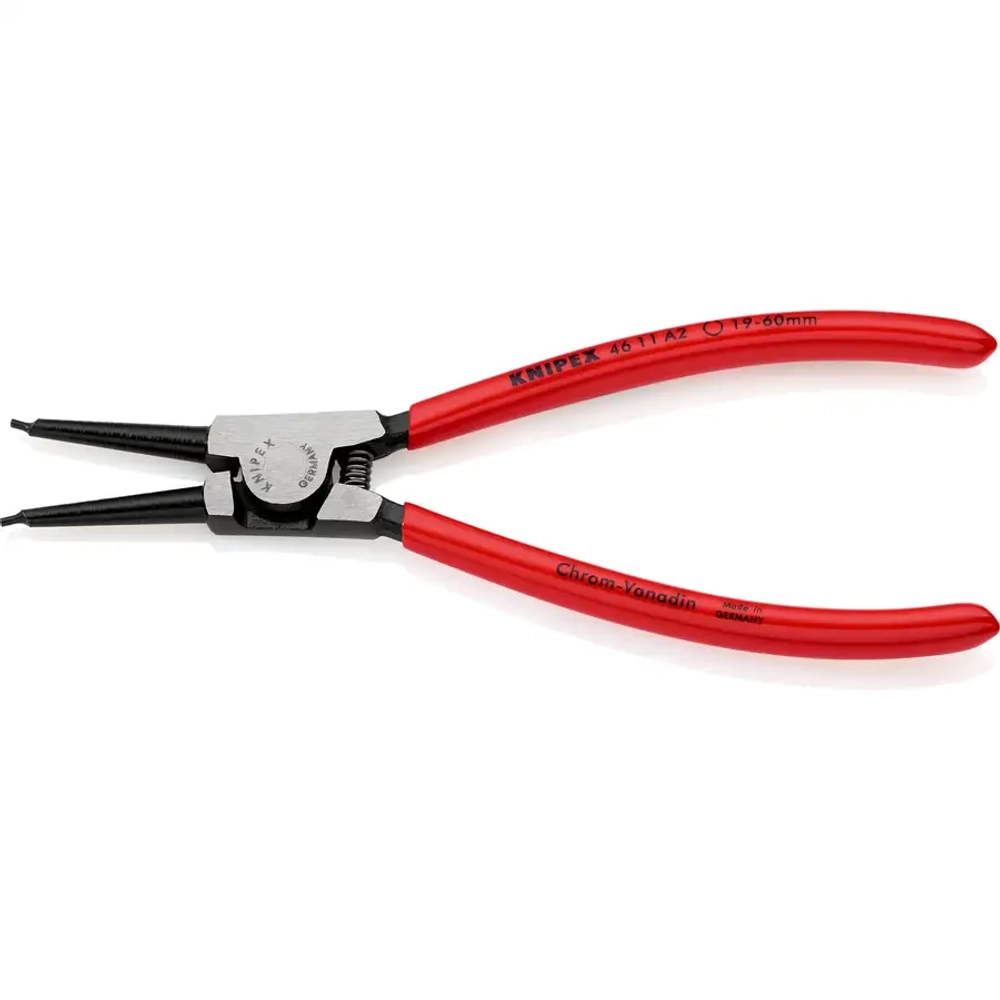 Щипцы для стопорных колец черненые 180 мм Knipex 46 11 A2 SB