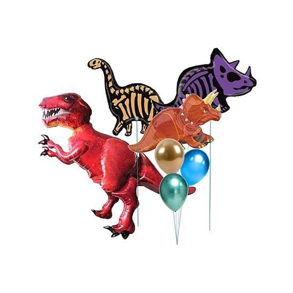 Композиция из шаров "Динозавры"