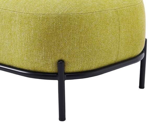 Банкетка Midnight 66 см желто-зеленая