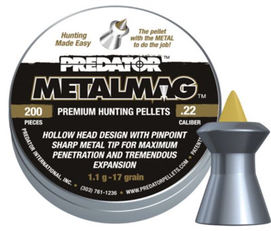 Пули JSB Predator Metalmag 5,5 мм 1,03 г 200 шт