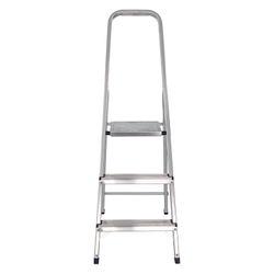 Стремянка усиленная, 3 ступени, алюминиевая, Россия, MTX