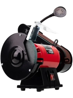 Точило (станок) дисково-ленточный ST-300L (400Вт,диск 150*16*12,7,лента 50*686)