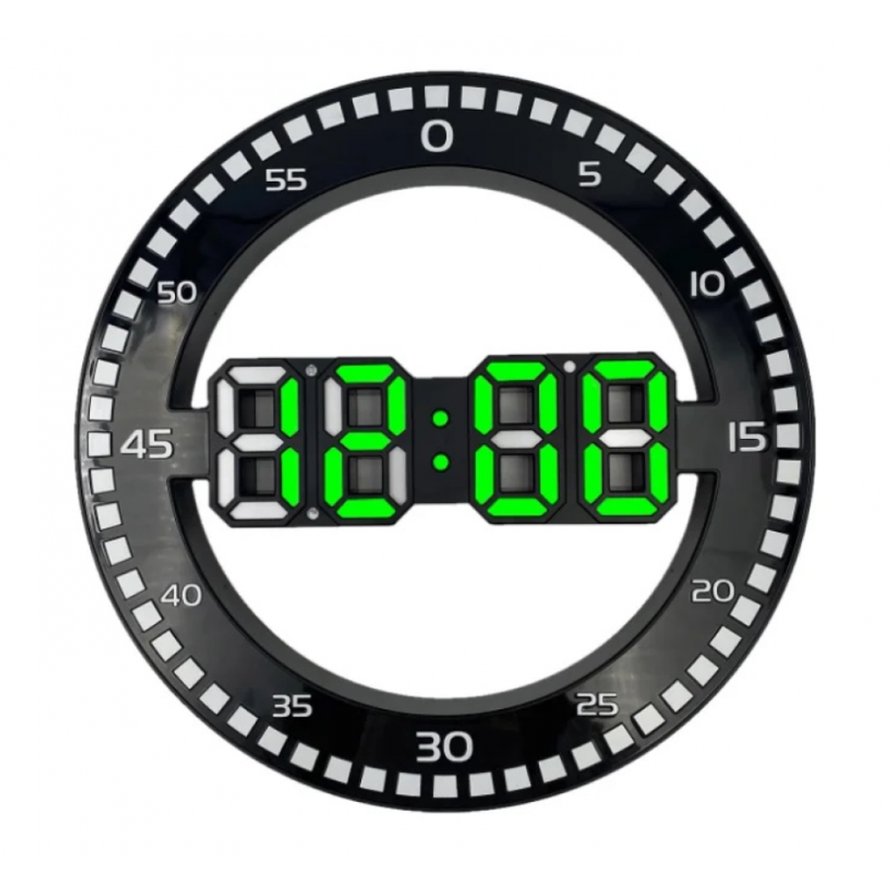 Часы DS-3668L-4 RoHs зеленое свечение