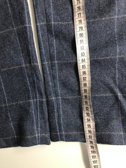 Брюки Massimo Dutti в клетку из шерсти, маркировка 34, визуально на 40 размер