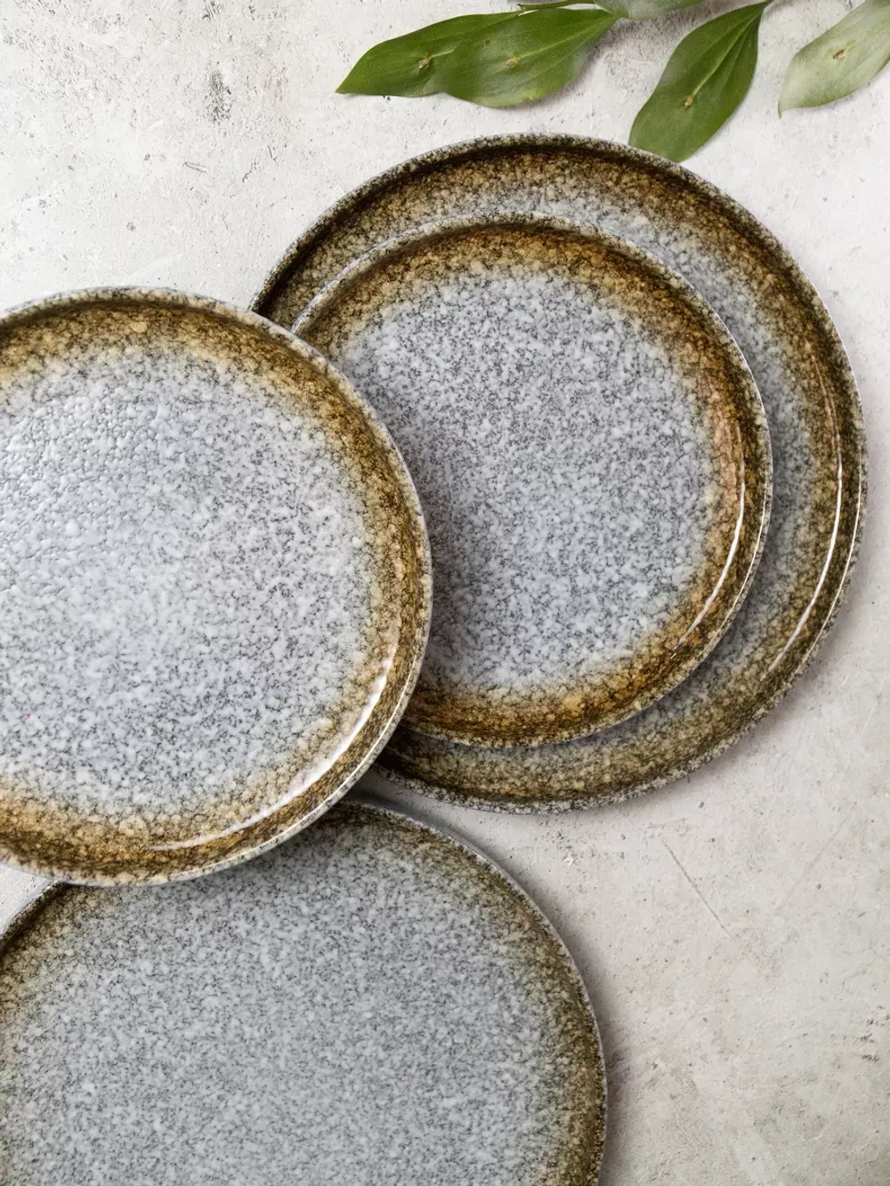 Тарелка с бортами 20 см осень