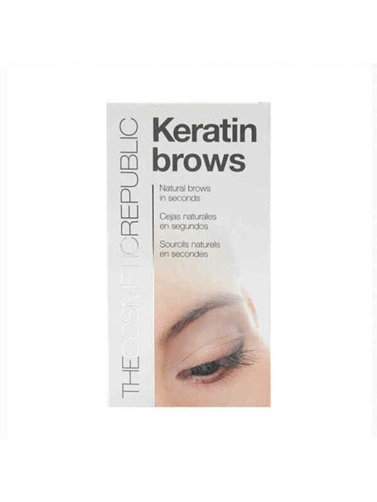 Процедура по уходу за бровями The Cosmetic Republic Keratin Kit Темно-каштановый