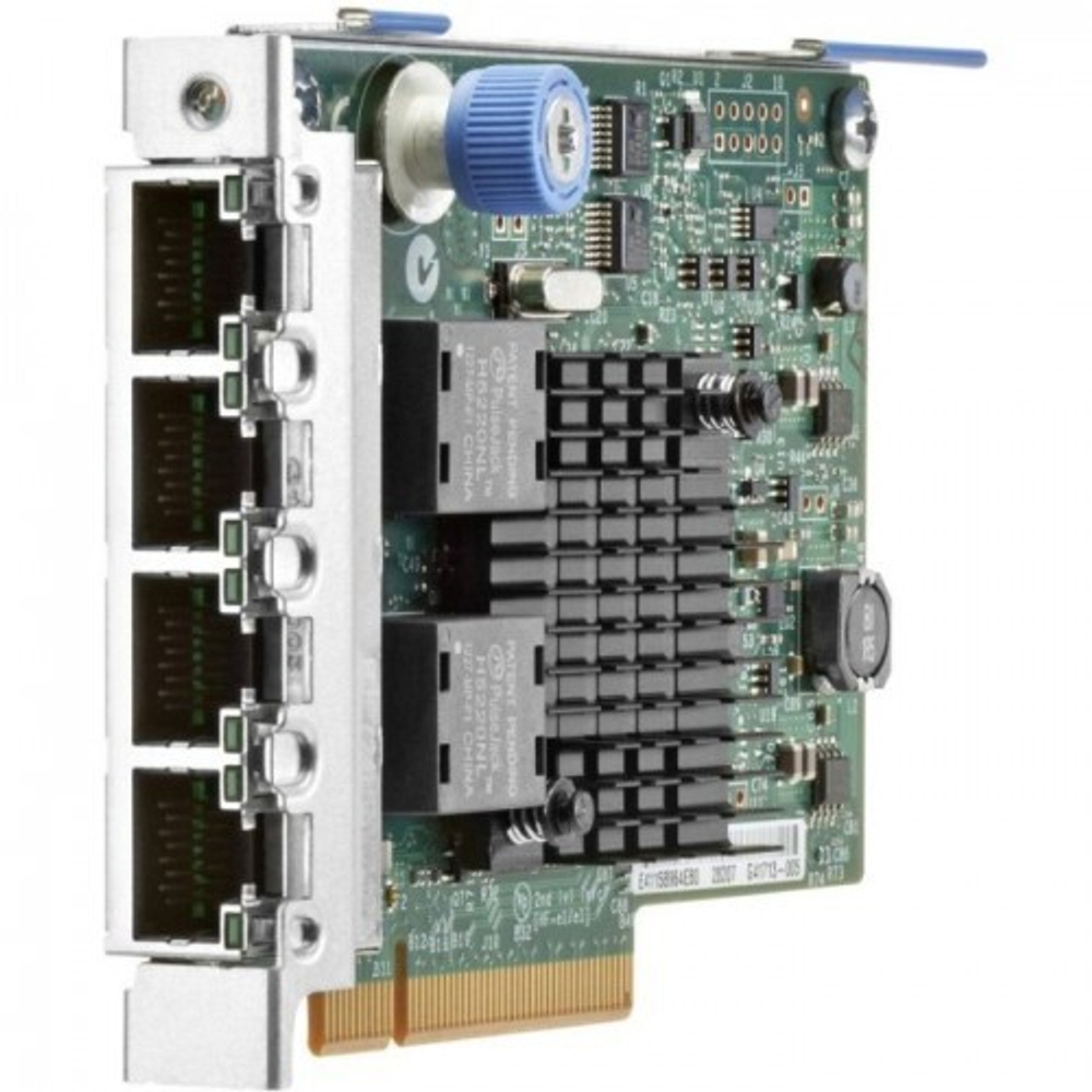 Контроллер HPE FlexibleLOM 366FLR (4x1Gb) for Gen8 (665240-B21)