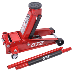 Домкрат подкатной 3т 130-460мм двухпоршневой GTE