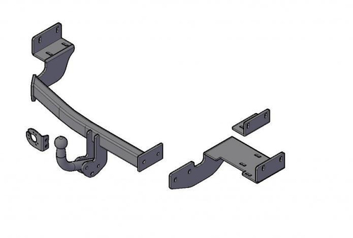 Фаркоп Kia Sorento Prime 2015-2020 (турбодизель 2.2, 4WD), условно-съемный,(без электрики) Трейлер.7360