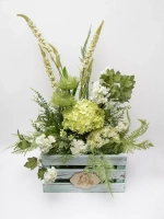 Композиция в ящике "Осенний сад"