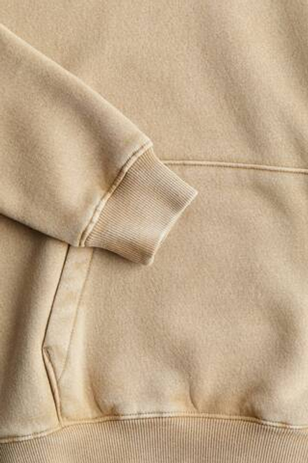 H&M Толстовка с капюшоном и принтом, бежевый