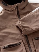 Куртка непромокаемая с капюшоном для мальчика Next Q61-756, Коричневый