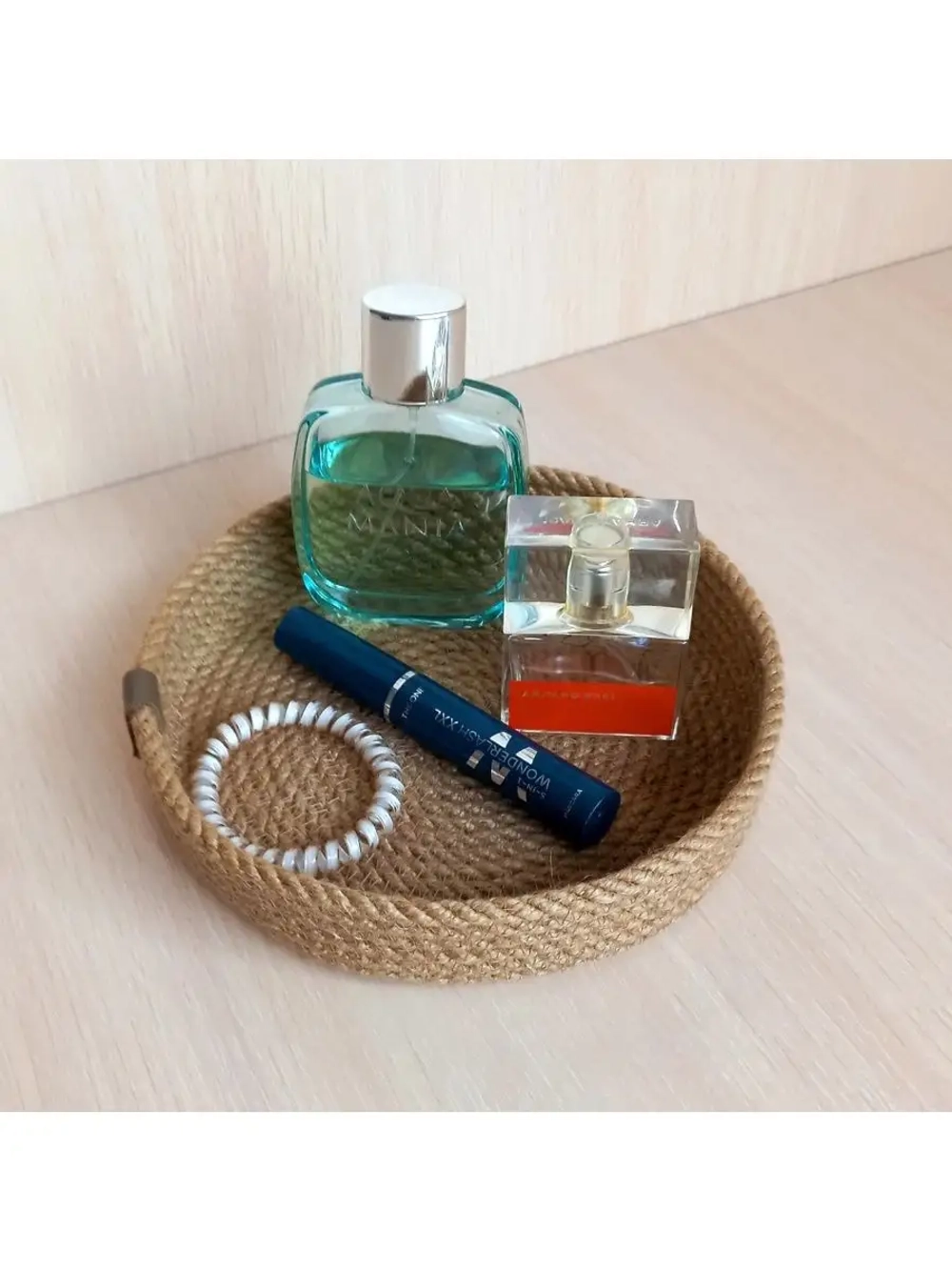 Плетеная корзина для хранения